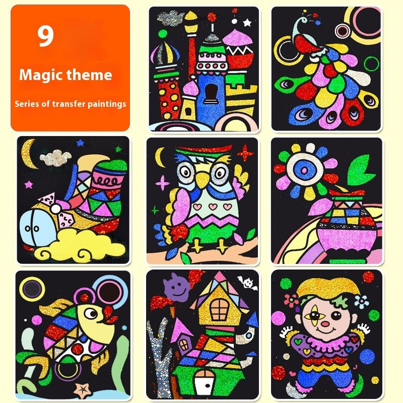 Children's Magical Art Sticker Painting
