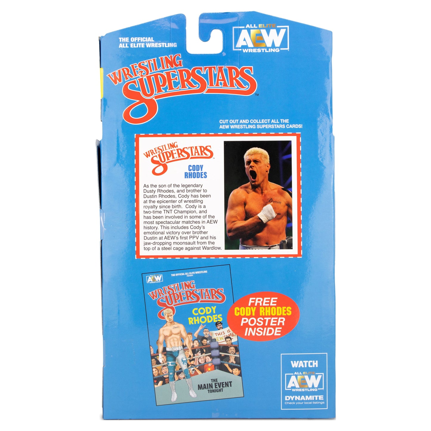 Cody Rhodes Unmatched Series 1 LJN Figure