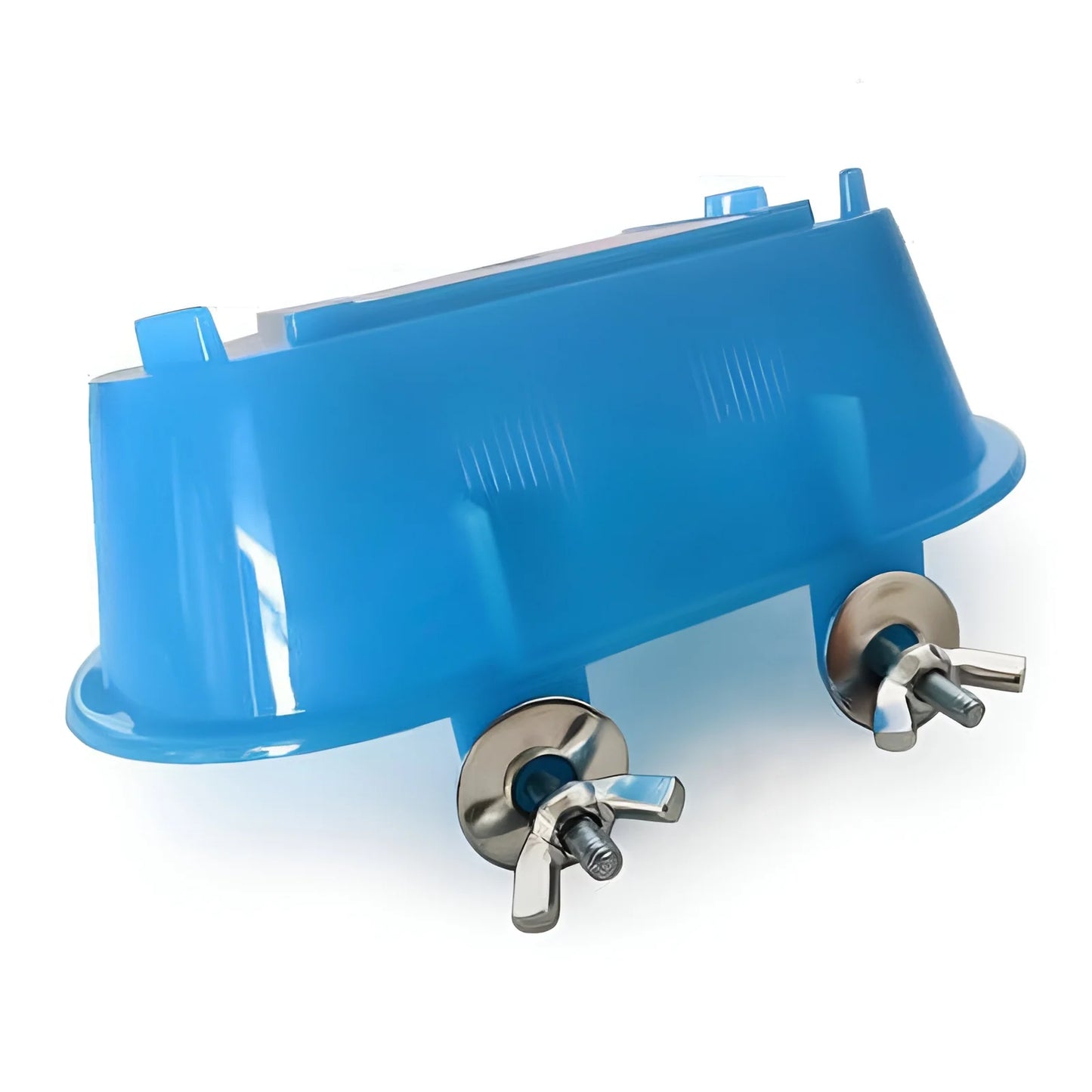 Bird Bathtub Bowl Basin Hanging Birdbath Toy Pet Parrot Budgie Parakeet Cockatiel Cage Water Shower Food Feeder with Mirror Pet Supplies