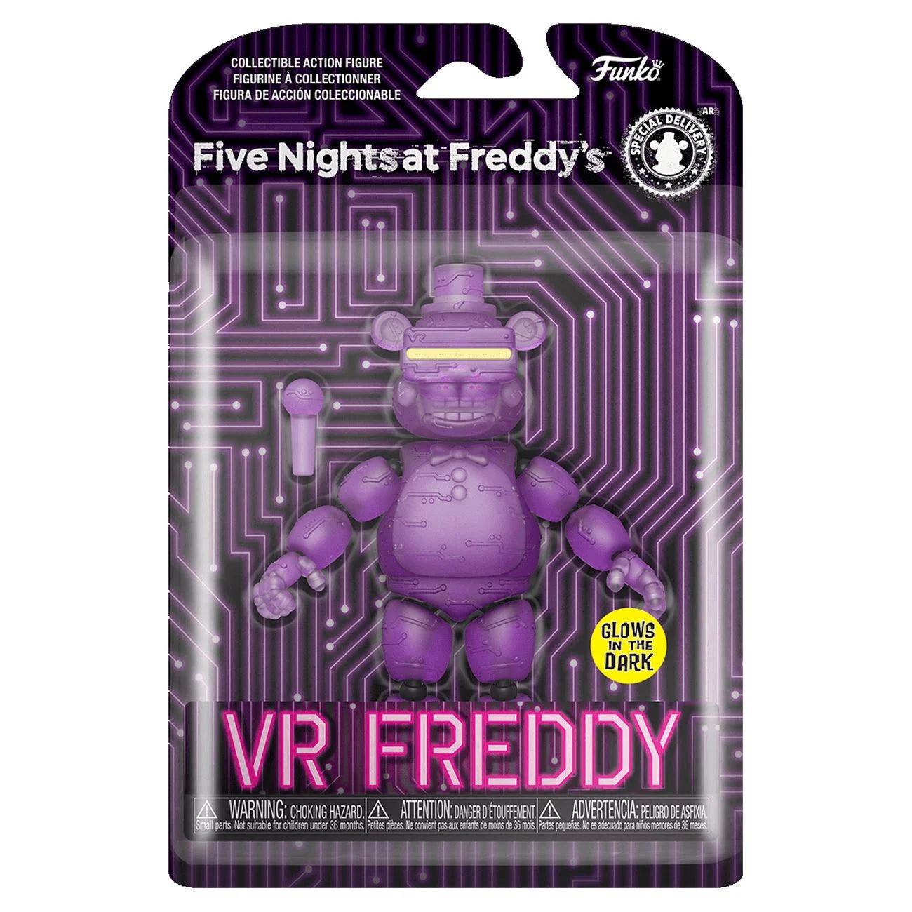 Action Figure: Five Nights at Freddy'S - Freddy (Glow)