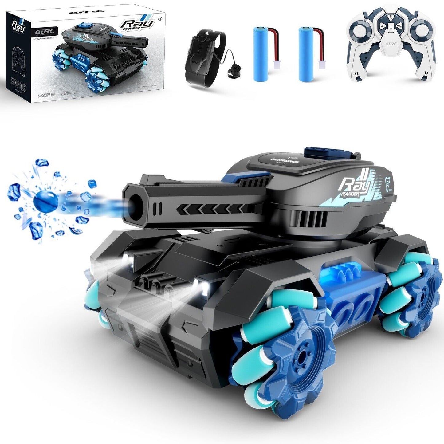 Four Wheel Drive Remote Control Car 2.4G Gesture Control Water Bomb