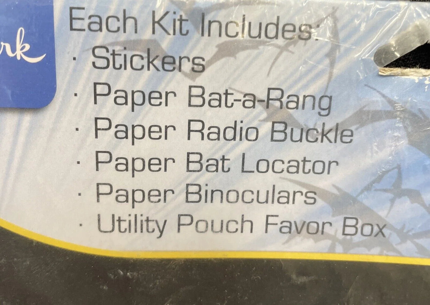 Batman Heroes & Villains DC Comics Superhero Birthday Party Favor 4 Belt Kits