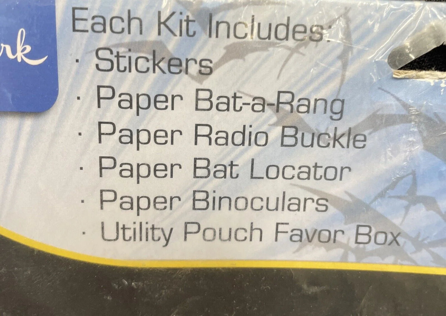 Batman Heroes & Villains DC Comics Superhero Birthday Party Favor 4 Belt Kits