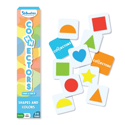 Skillmatics Educational Game : Connectors Shapes & Colors