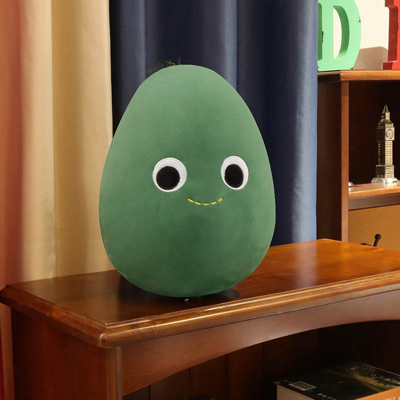 Cute Fruit Avocado Plush Stuffed Doll