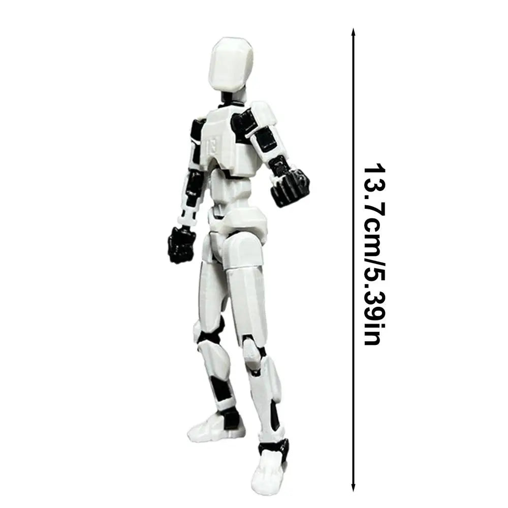 Action Figure 3D Printed Multi-Jointed Movable Lucky13 Action Figure Nova 13 Action Figure