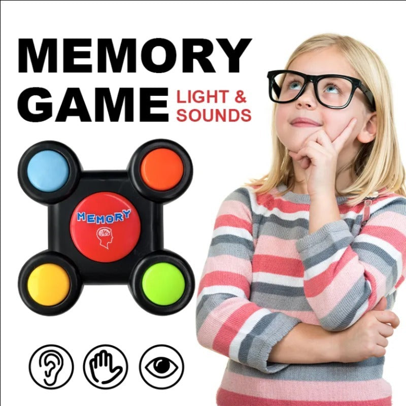 1PC Portable Mini Memory Game Console 4 In 1 Brain Training for All Ages