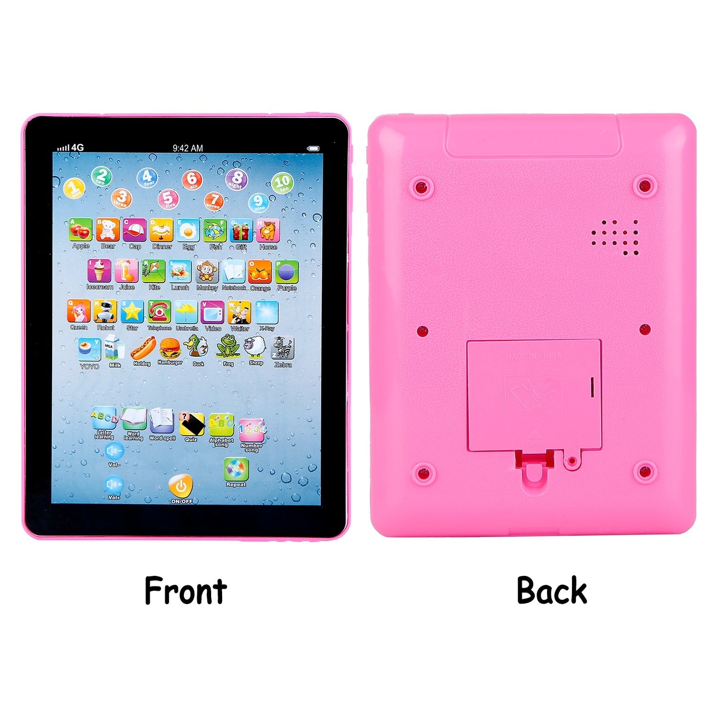Baby Learning Tablet Educational Mini Pads