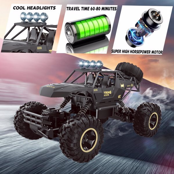 4DRC Rock Track Rechargeable Off-road Vehicle