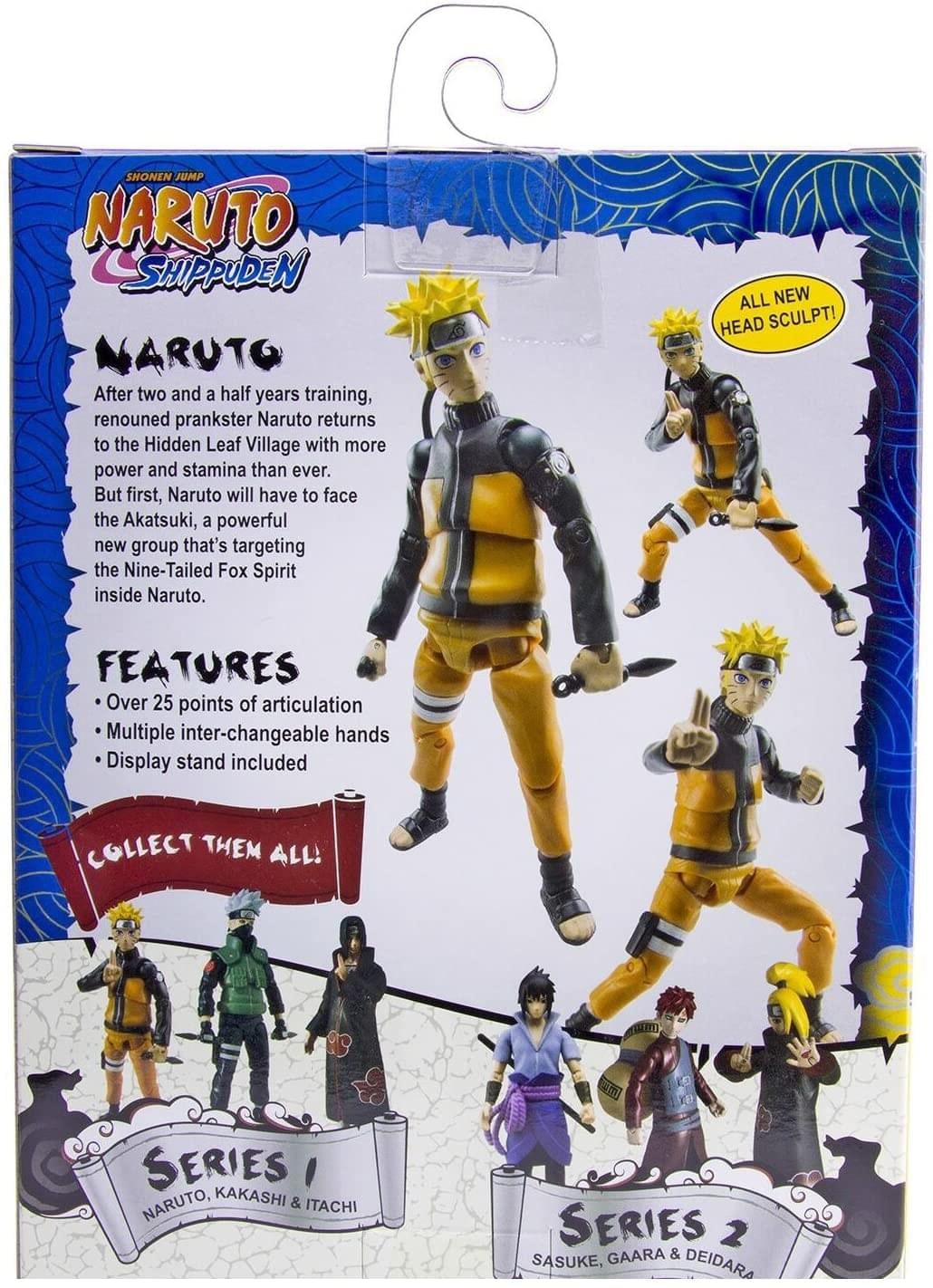 Naruto Shippuden 4 Inch Action Figure | Naruto Uzumaki