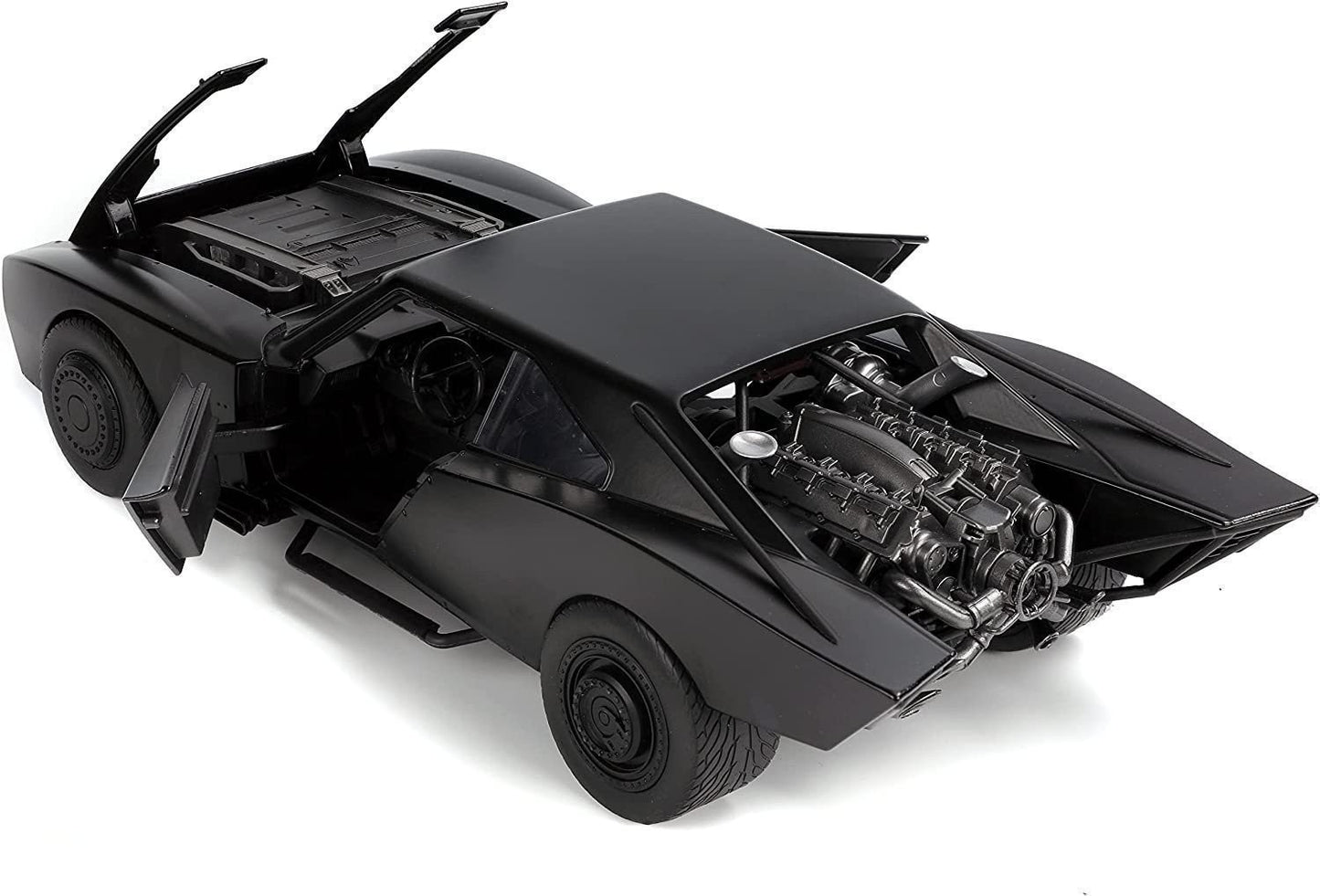 DC Comics the Batman Batmobile with Lights Die-Cast Car 