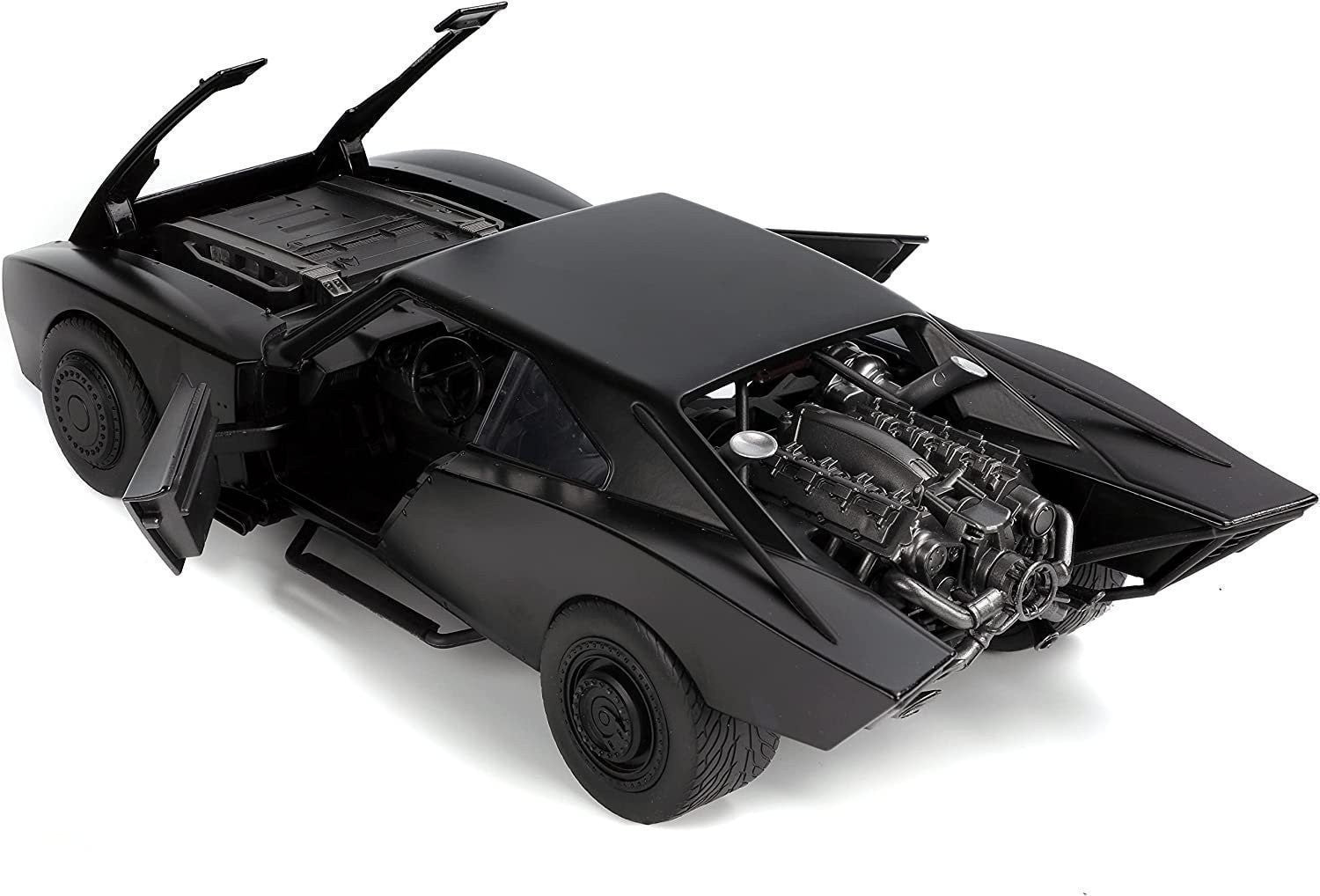 DC Comics the Batman Batmobile with Lights Die-Cast Car 