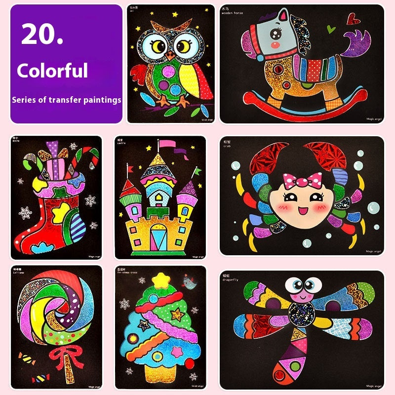 Children's Magical Art Sticker Painting