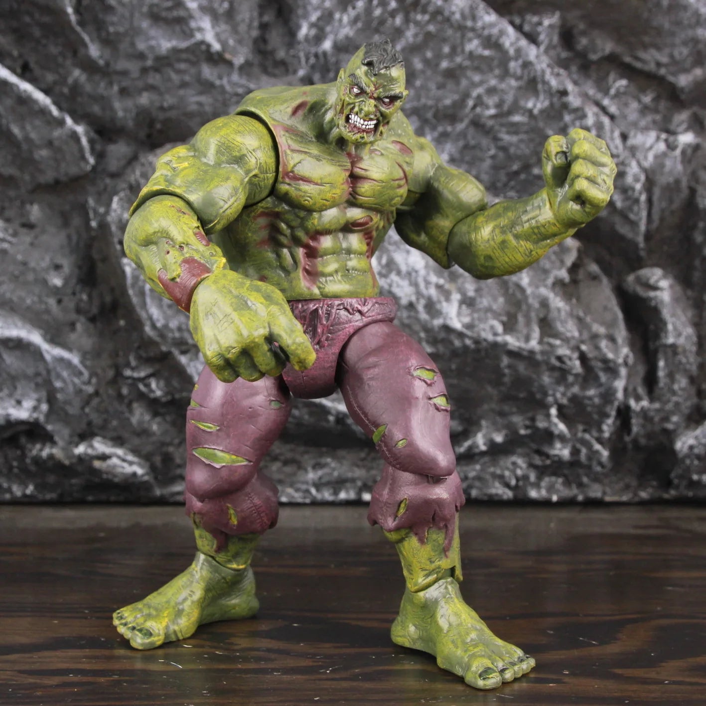 Zombie Hulk Captain America & Spiderman - Action Figure Toys Doll What If Zombies Superhero Model
