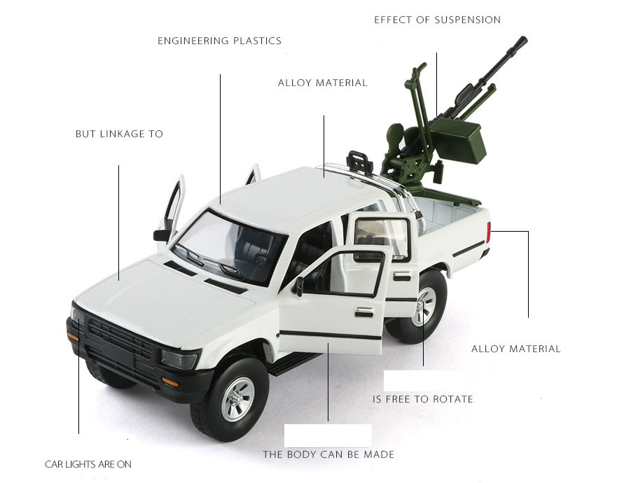 Battlefield Alloy Die Toy Truck