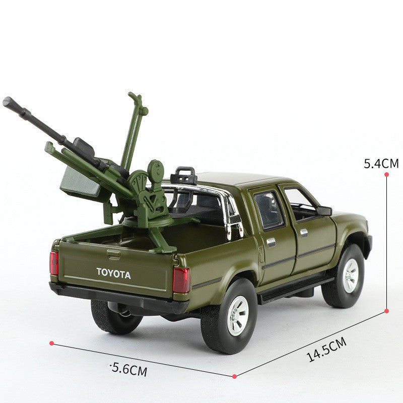 Battlefield Alloy Die Toy Truck