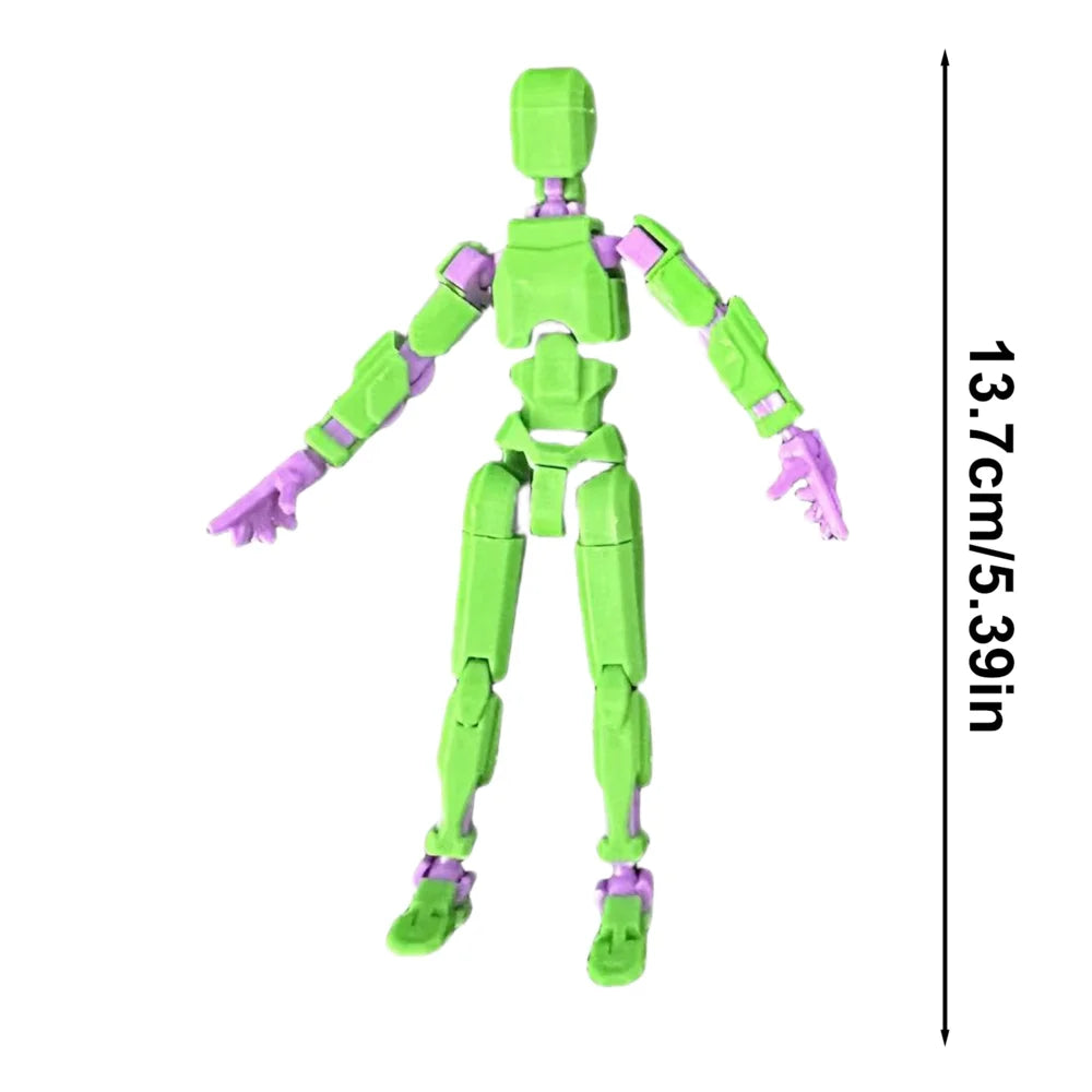 Action Figure 3D Printed Multi-Jointed Movable Lucky13 Action Figure Nova 13 Action Figure