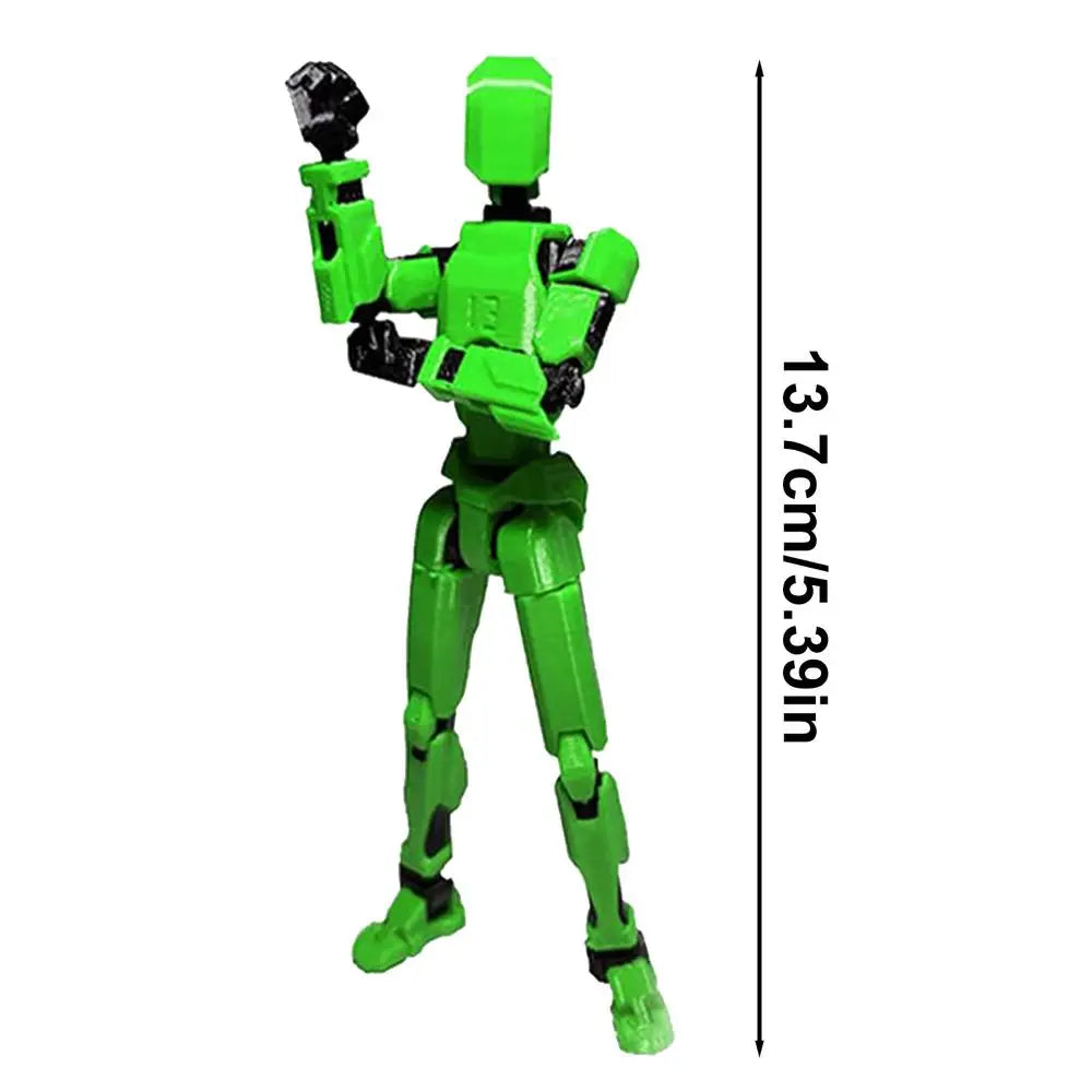 Action Figure 3D Printed Multi-Jointed Movable Lucky13 Action Figure Nova 13 Action Figure