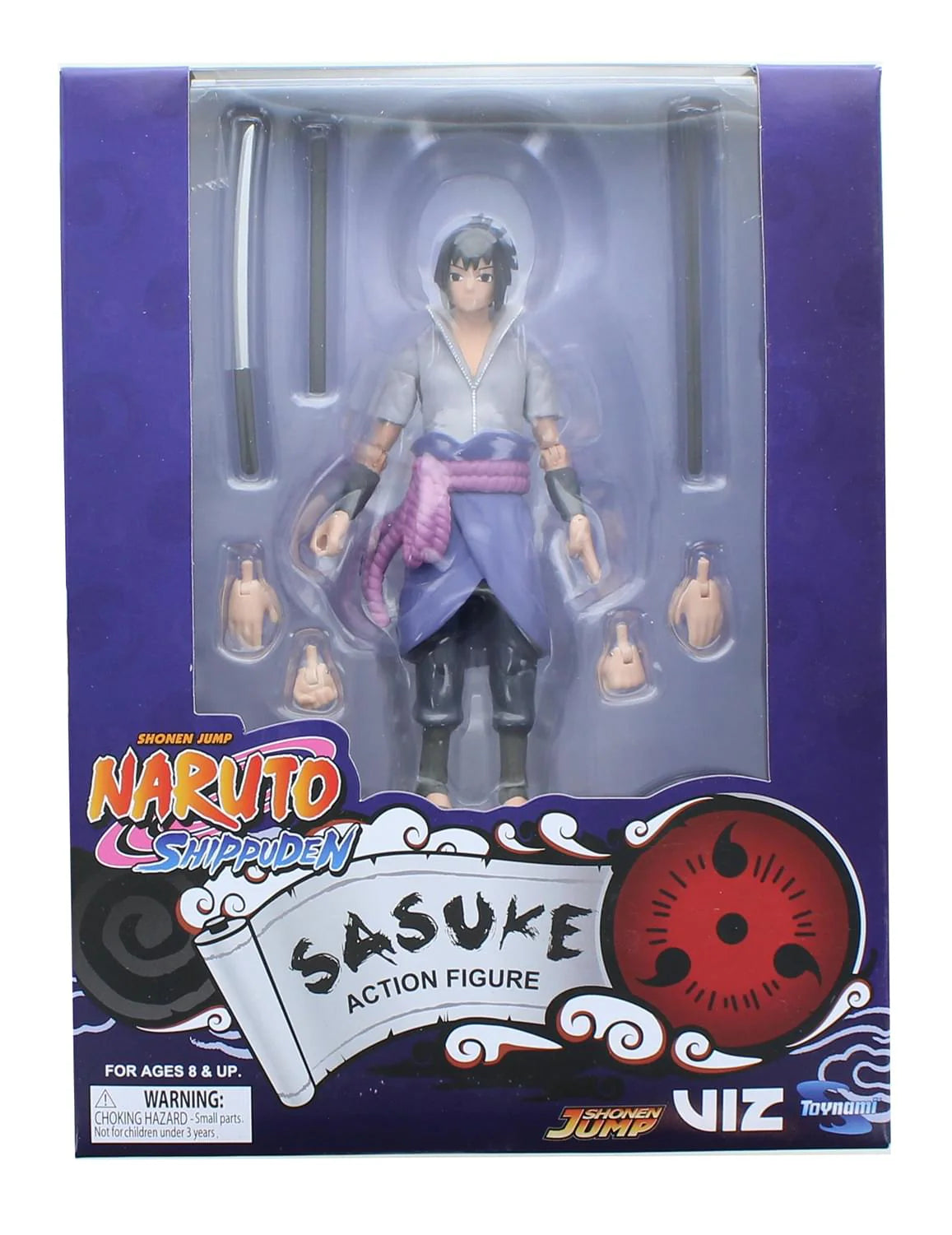 Naruto Shippuden 4 Inch Action Figure | Sasuke Uchiha