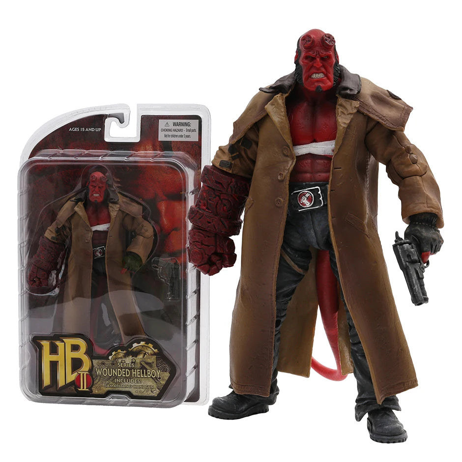 MEZCO Hellboy PVC Action Figure Collectible Model Toy