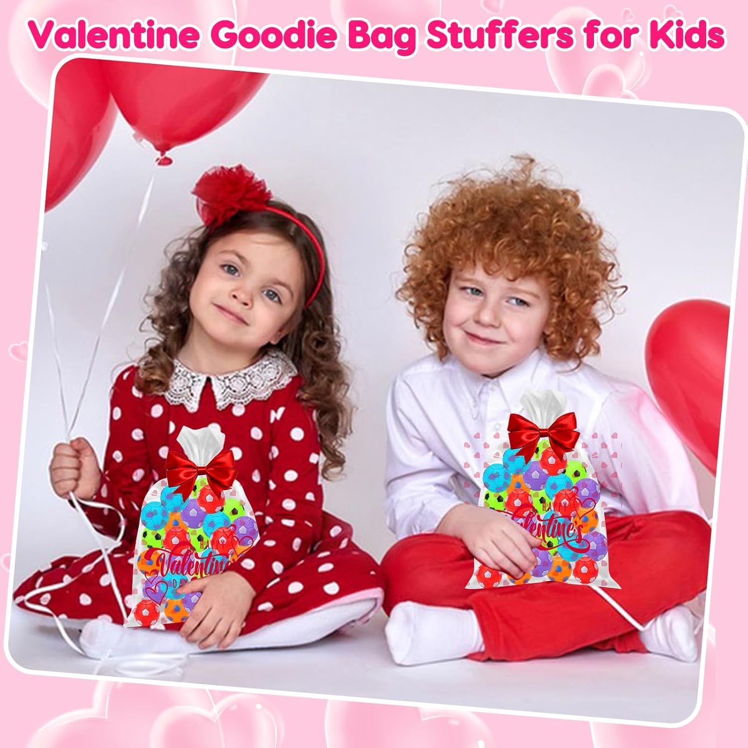 32PCS Fidget Spinner Soccer Balls Sports Birthday Party Favors Bulk for Kids 4-8