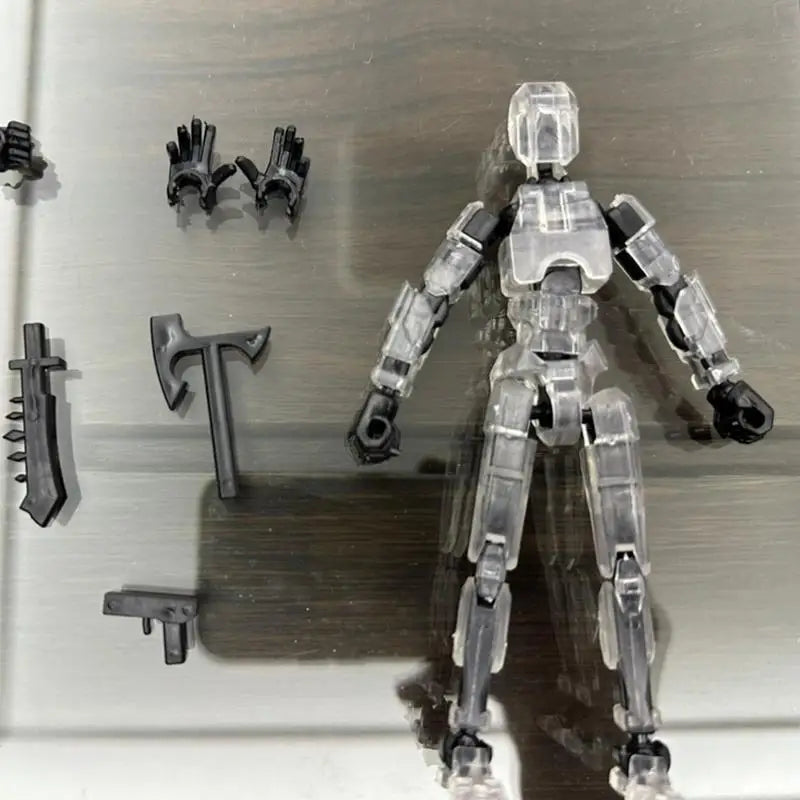 Action Figure 3D Printed Multi-Jointed Movable Lucky13 Action Figure Nova 13 Action Figure