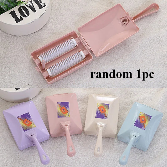  Bed Pet Hair Debris Brush Handheld Carpet Brush Crumb Dirt Fur Cleaner Roller Sweeper Home Cleaning Tools