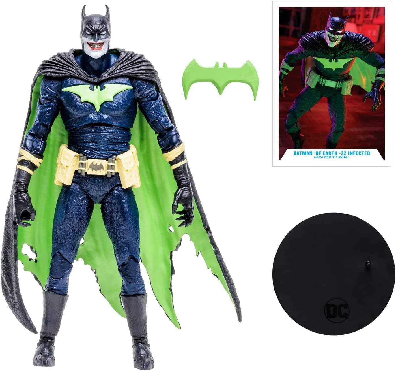DC Multiverse Who Laughs as Batman Action Figure Set, 4 Pieces