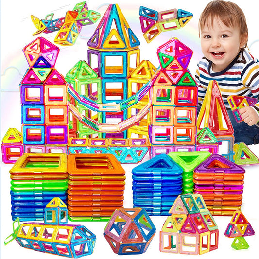 Magnetic Building Blocks DIY Magnets Toys for Kids