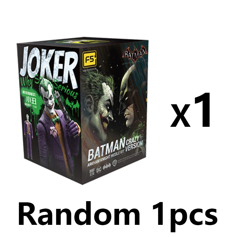 Batman Arkham Knight Assembled Model Blind Box 7Style 10Cm Action Figures Collection 