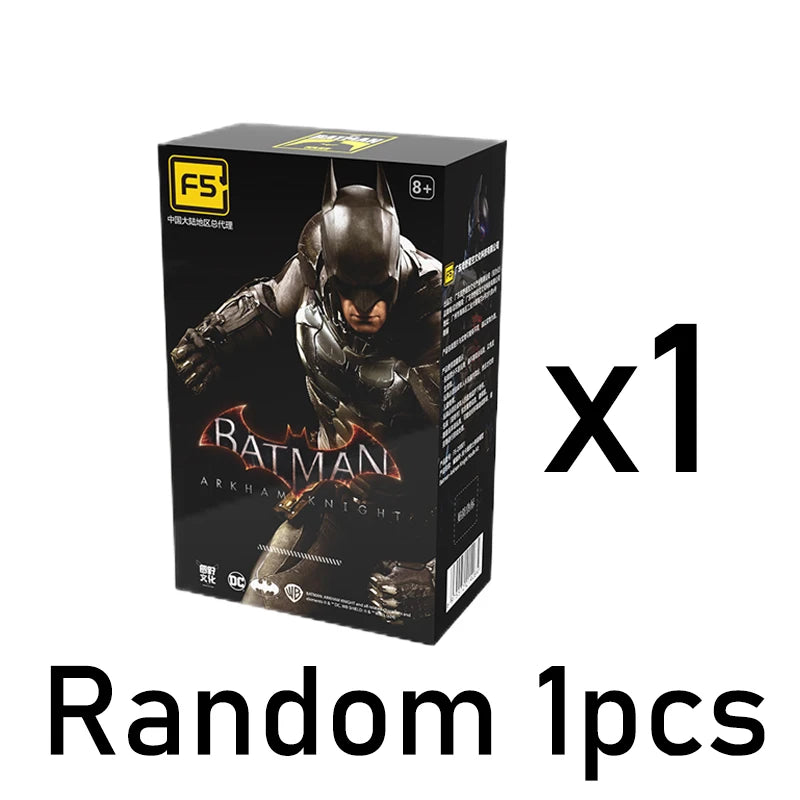 Batman Arkham Knight Assembled Model Blind Box 7Style 10Cm Action Figures Collection 