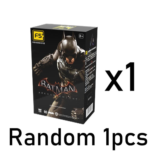 Batman Arkham Knight Assembled Model Blind Box 7Style 10Cm Action Figures Collection