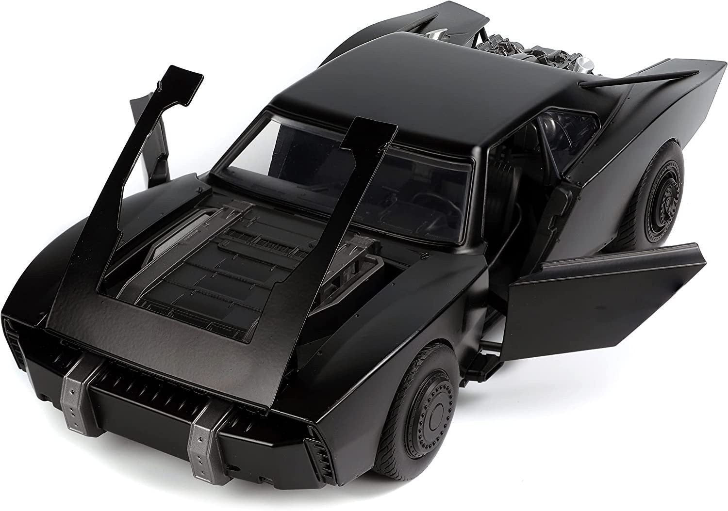 DC Comics the Batman Batmobile with Lights Die-Cast Car 
