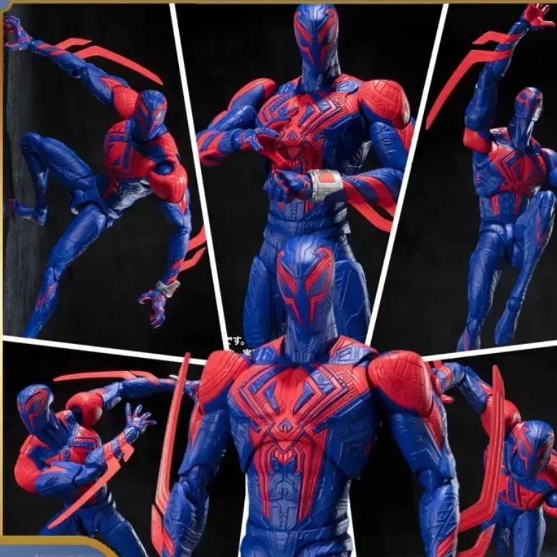 17CM Ct Spider-Man 2099 Shf S.H.Figuarts Spider-Man across the Spider-Verse Part One Action Figures Statue Figurine Gifts Toys