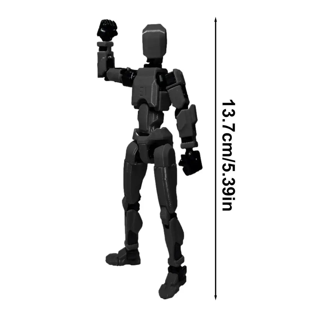 Action Figure 3D Printed Multi-Jointed Movable Lucky13 Action Figure Nova 13 Action Figure