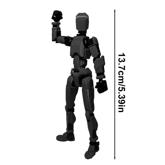 Action Figure 3D Printed Multi-Jointed Movable Lucky13 Action Figure Nova 13 Action Figure