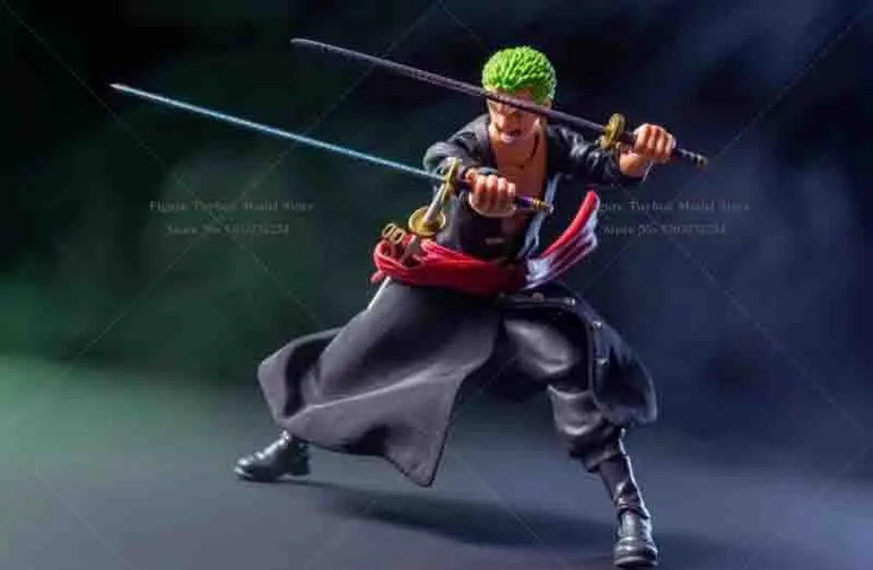 In Stock 1/12 Scale Anime Action Figure Cosplay Black Hemline Wire Shaped Button Decoration Clothes Accessory for SHF Male Body