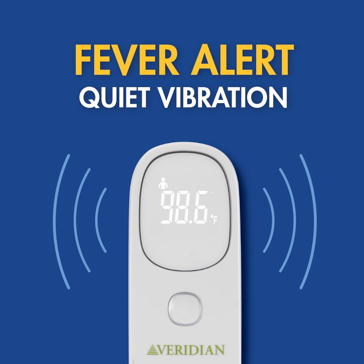 Infrared Non-Contact Forehead Thermometer, 1-Second Readout, Positioning Sensor