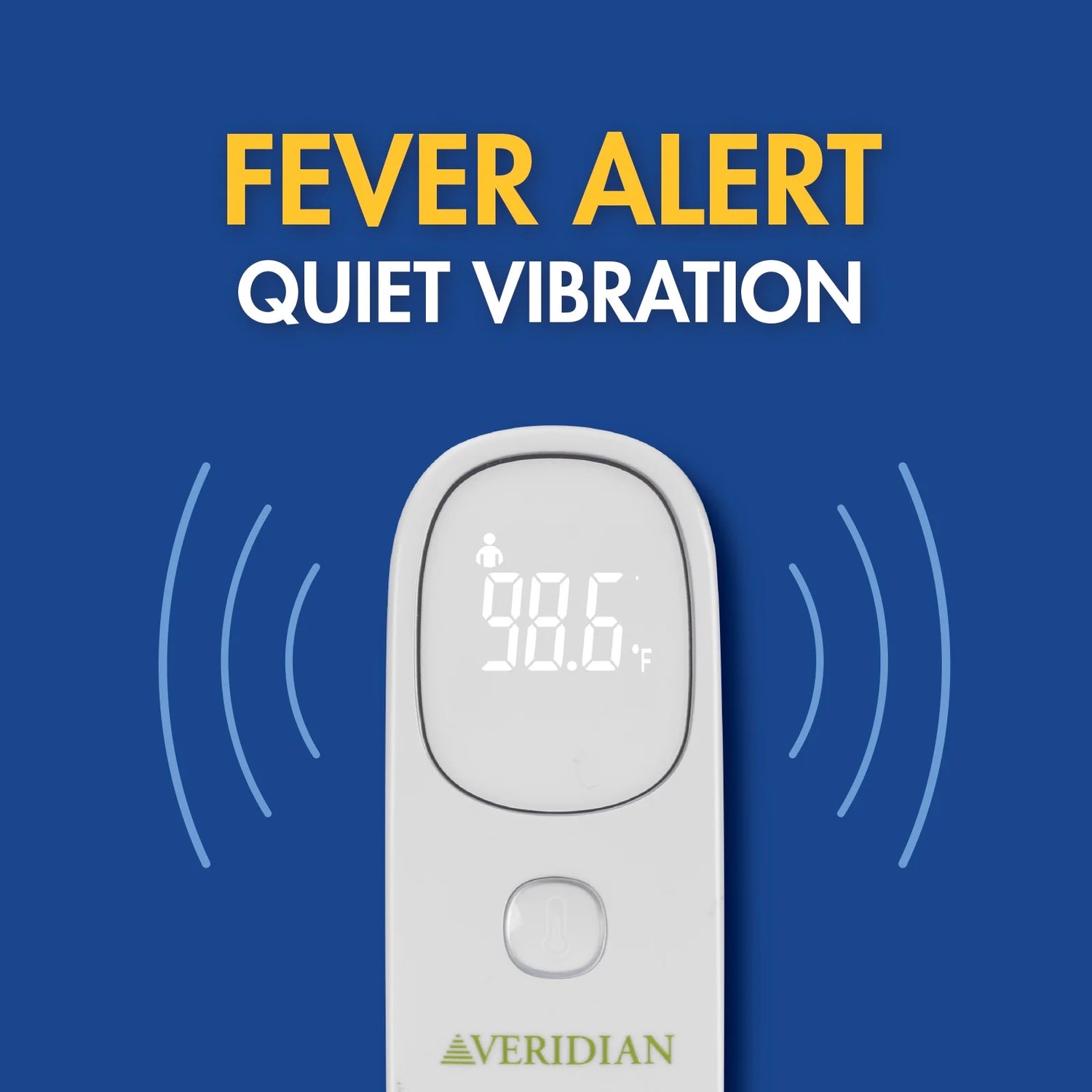 Infrared Non-Contact Forehead Thermometer, 1-Second Readout, Positioning Sensor