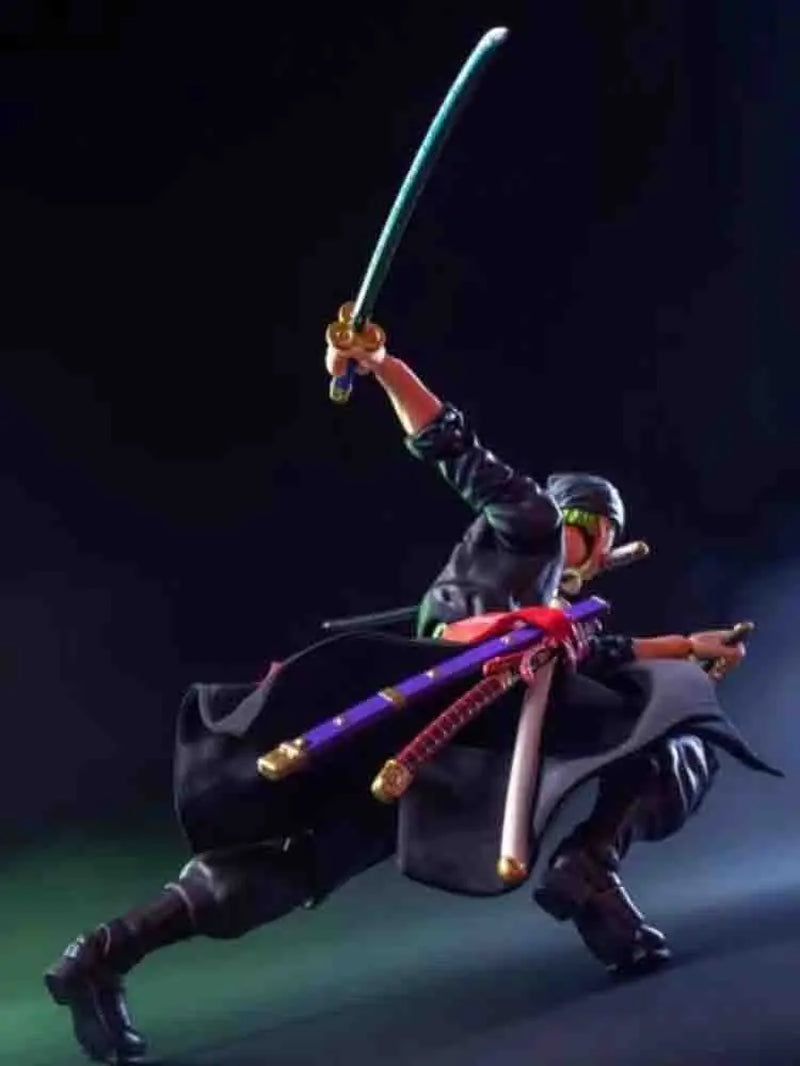 In Stock 1/12 Scale Anime Action Figure Cosplay Black Hemline Wire Shaped Button Decoration Clothes Accessory for SHF Male Body