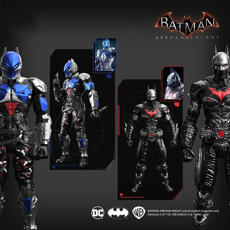 Batman Arkham Knight Assembled Model Blind Box 7Style 10Cm Action Figures Collection 