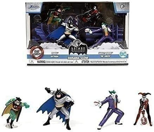 Batman the Animated Series Diorama Scene Diecast Figurines Models...
