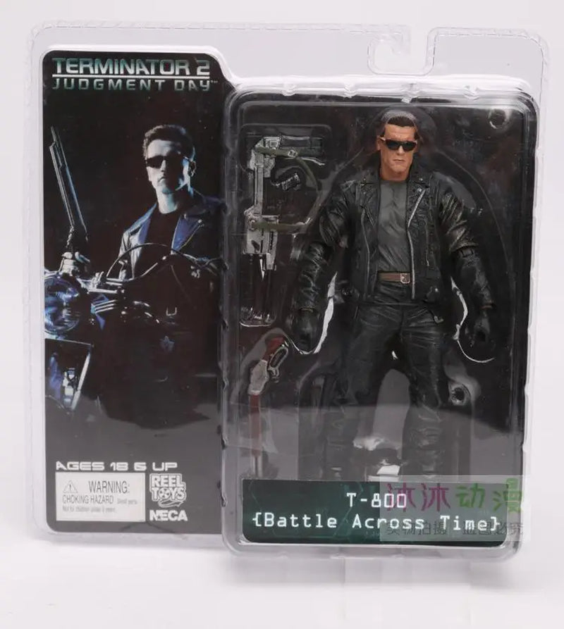 NECA the Terminator 2 Action Figure T-800 / T-1000 PVC Action Figure Toy Model Toy 7 Types 18Cm