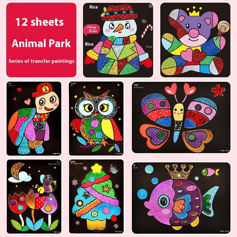 Children's Magical Art Sticker Painting