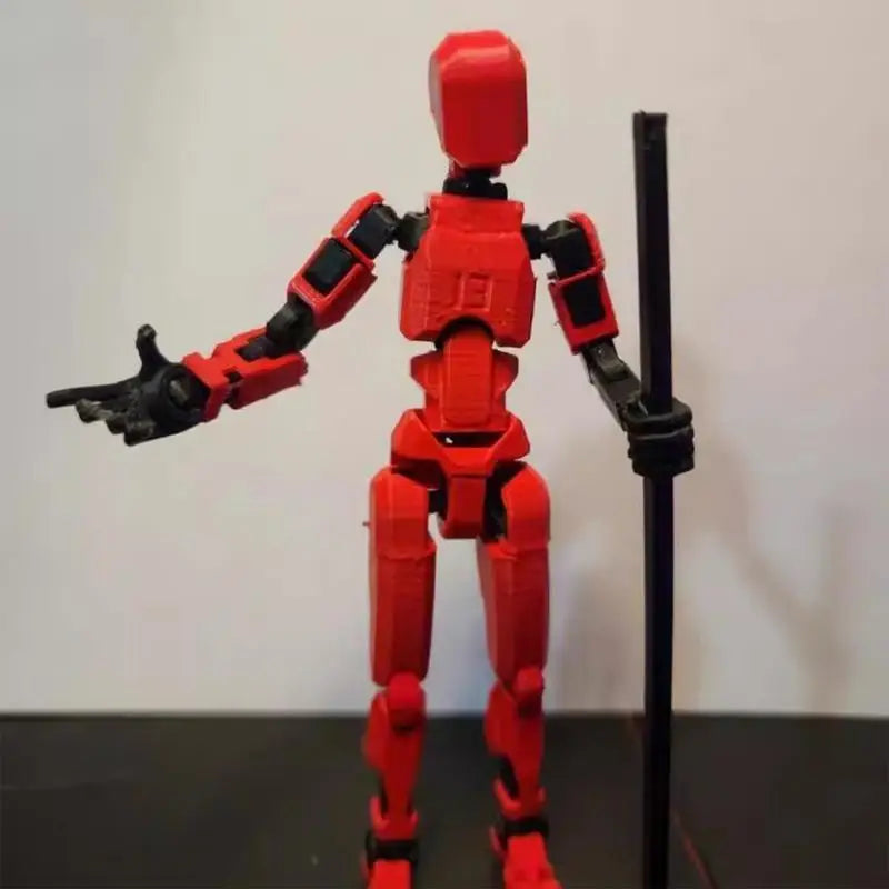 Action Figure 3D Printed Multi-Jointed Movable Lucky13 Action Figure Nova 13 Action Figure