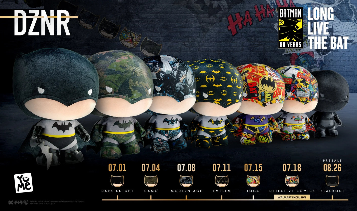 7" BATMAN CAMO PLUSH