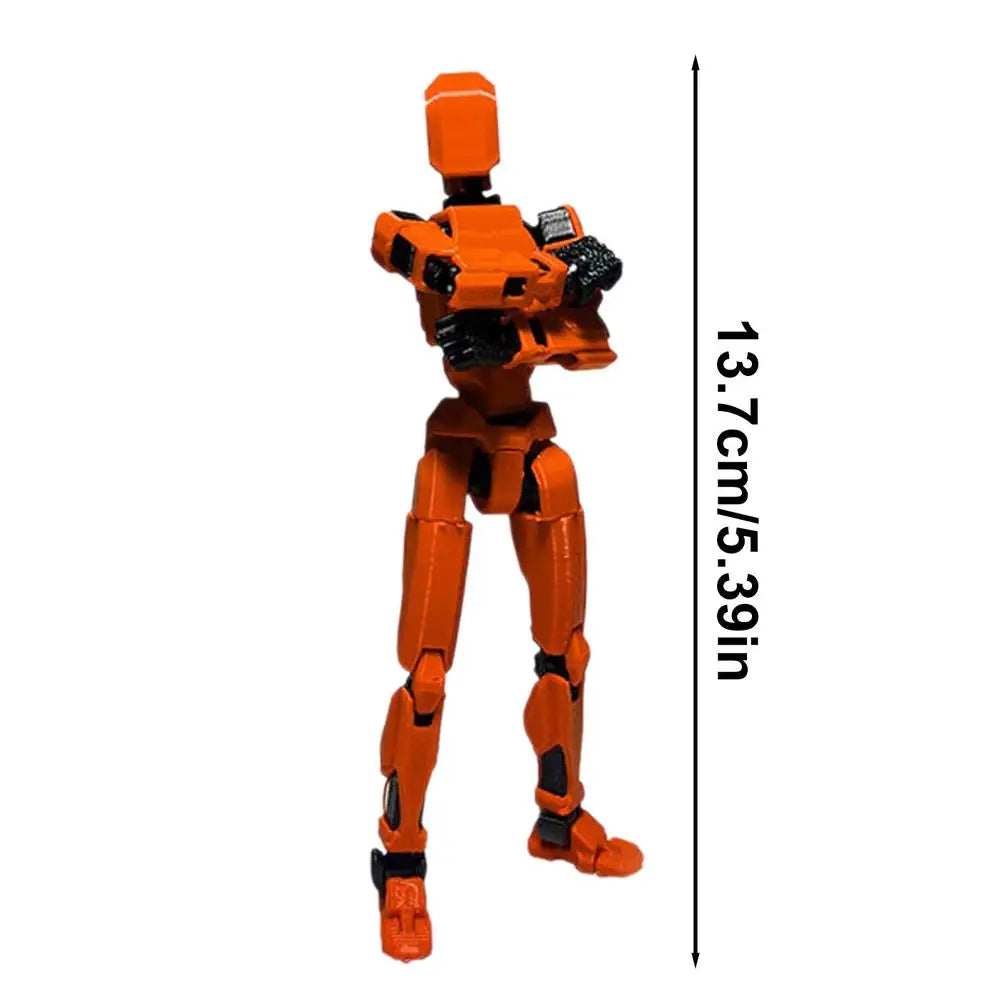 Action Figure 3D Printed Multi-Jointed Movable Lucky13 Action Figure Nova 13 Action Figure