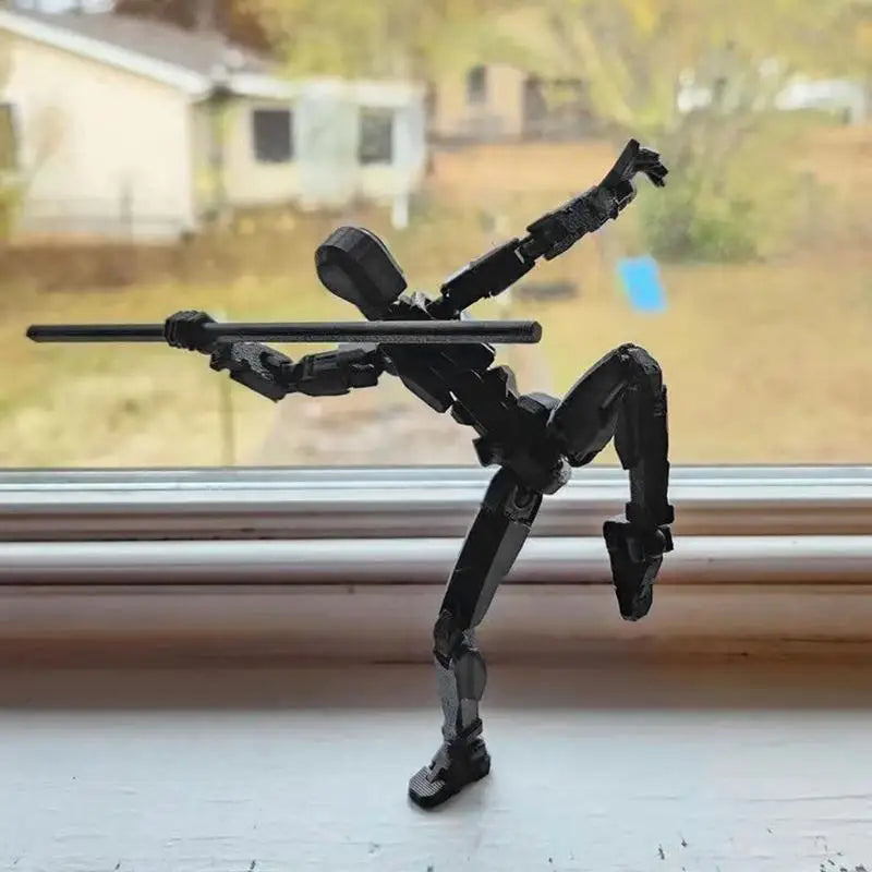 Action Figure 3D Printed Multi-Jointed Movable Lucky13 Action Figure Nova 13 Action Figure