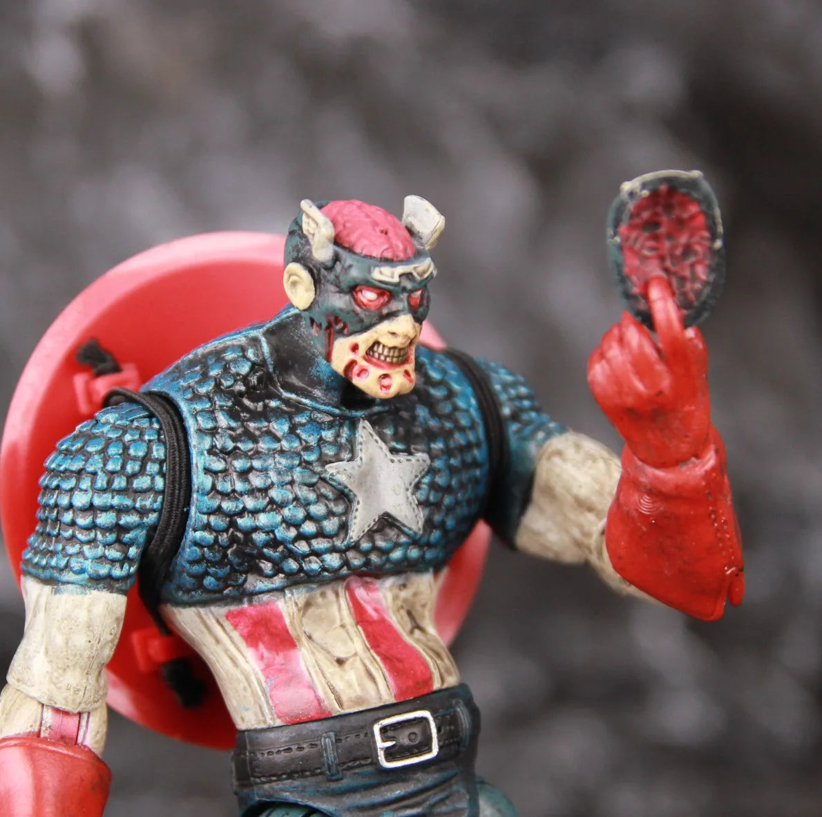 Zombie Hulk Captain America & Spiderman - Action Figure Toys Doll What If Zombies Superhero Model