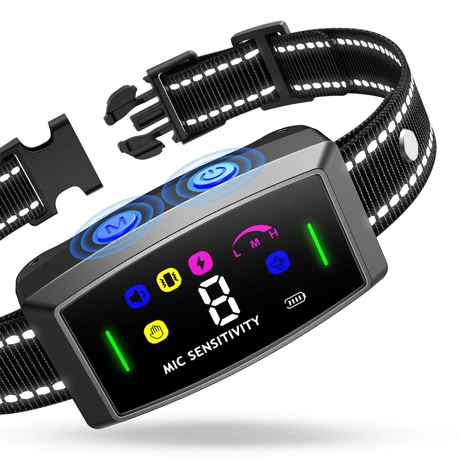 Anti Bark Dog Collar Control for Dogs Barking Antiladridos No Electric Shock and Safe Shock Device Supplies Stopper Vibrator